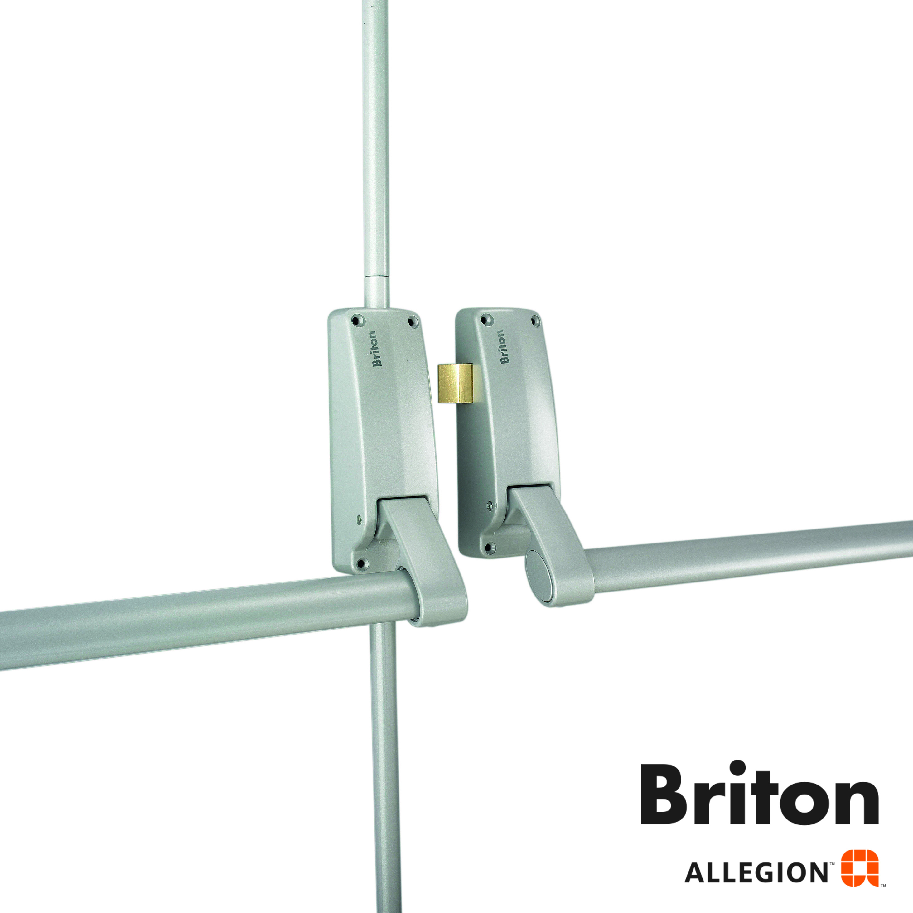 BRITON PUSH BAR PANIC EXIT FOR DOUBLE DOORS